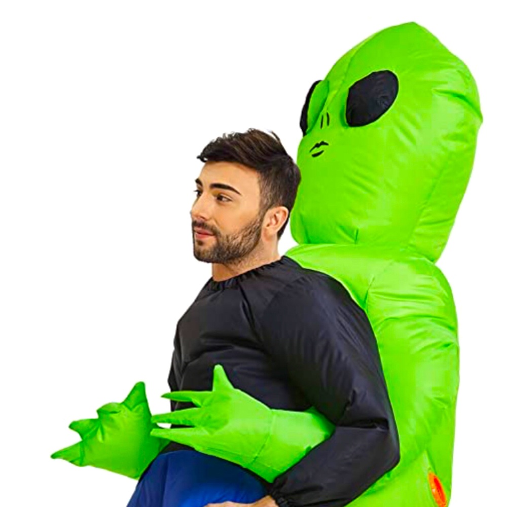 Inflatable Alien pickup costume (KIDS, SIZE)